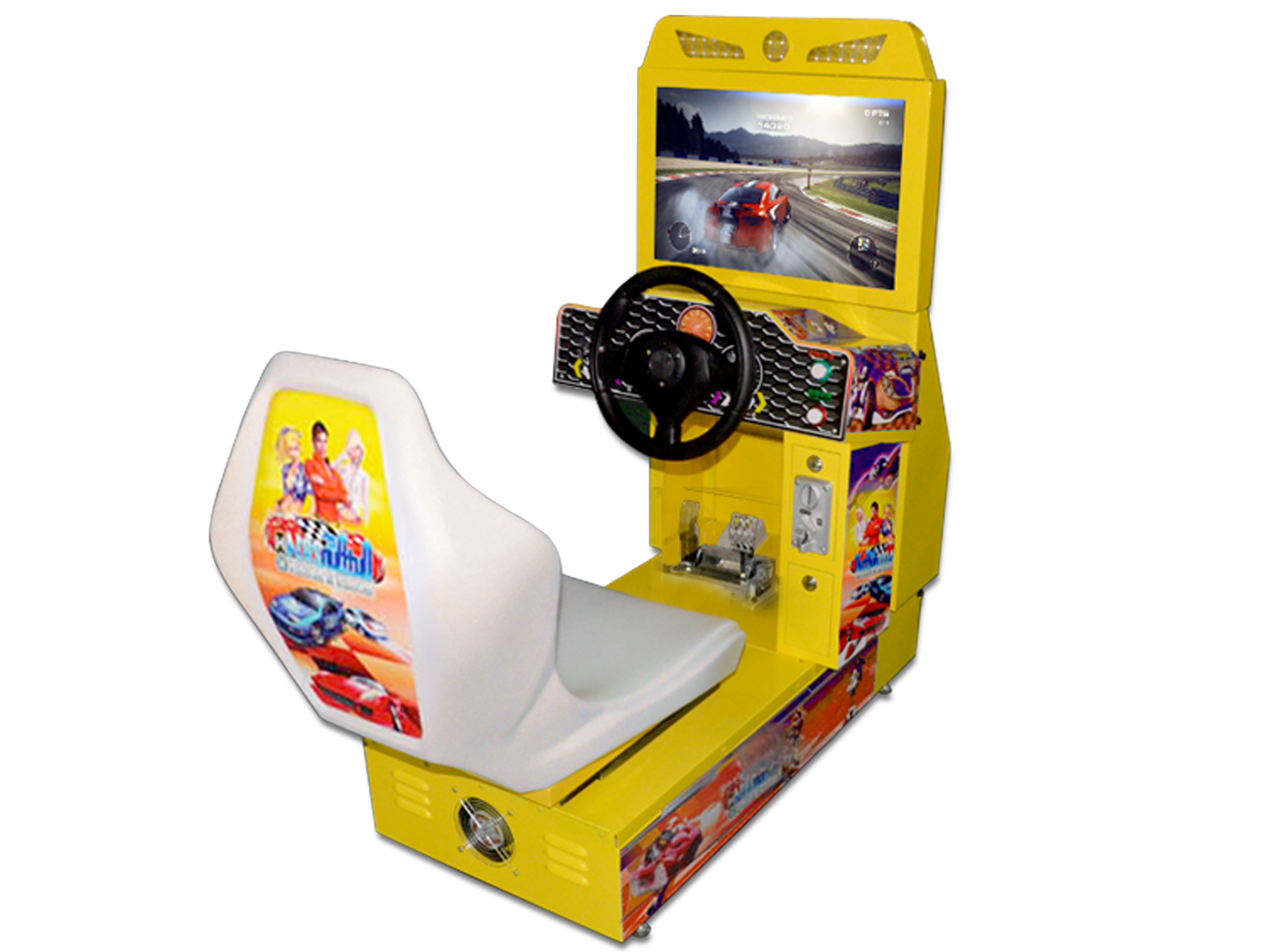 Outrun Arcade Racing Machine Guangzhou Qingfeng Electronics Co Ltd